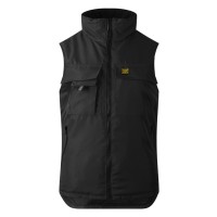 TEN VEST, workwear bodywarmer black