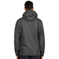 PACIFIC, softshell hooded jacket, ash
