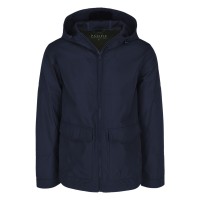 PACIFIC, softshell hooded jacket, blue