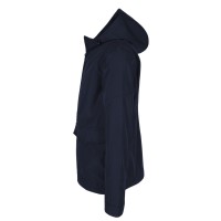 PACIFIC, softshell hooded jacket, blue