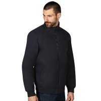 ALEX, windbreaker with lining, black