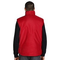 TEN VEST, workwear bodywarmer red