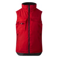 TEN VEST, workwear bodywarmer red