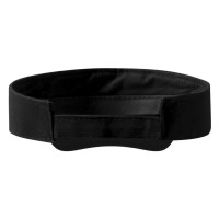 CABRIO, sun visor cap with velcro back closure black