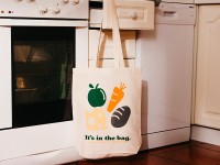 MALL, cotton shopping bag 130 g/m2, beige