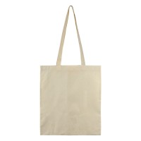 NATURELLA 140, cotton shopping bag, 140 g/m2, beige