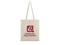 NATURELLA 140, cotton shopping bag, 140 g/m2, beige