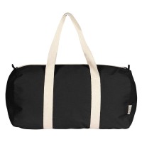 BOUNTY, recycled cotton duffle bag, 320 g/m2, black