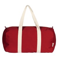 BOUNTY, recycled cotton duffle bag, 320 g/m2, red