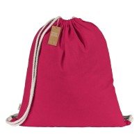 MELON RECYCLE 120, recycled cotton backpack, 120g/m2, pink