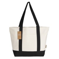 SUNSET, recycled cotton bag, 300 g/m2, black