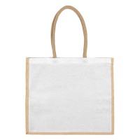 JUCO, shopping bag, white