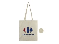 NATURELLA 220, cotton shopping bag, 220 g/m2, beige