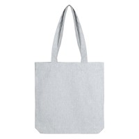ALOE, recycled cotton bag, 300 g/m2, ash