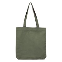 ALOE, recycled cotton bag, 300 g/m2, olive