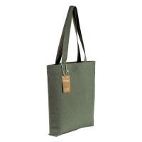 ALOE, recycled cotton bag, 300 g/m2, olive