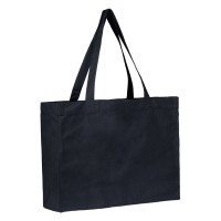 OLIVE, recycled cotton bag, 300 g/m2, blue