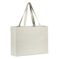 OLIVE, recycled cotton bag, 300 g/m2, white