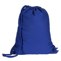 LIME, recycled cotton backpack, 285 g/m2, royal blue