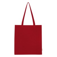 FRAGOLA, recycled cotton bag, 220 g/m2, red