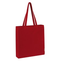 FRAGOLA, recycled cotton bag, 220 g/m2, red