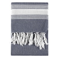 TASOS, cotton beach towel, 180 gr/m2, blue