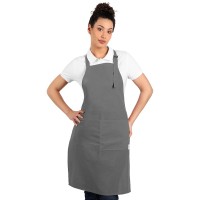 ECO CHEF, apron, 180 g/m2, dark gray