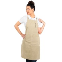 ECO CHEF, apron, 180 g/m2, beige
