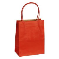 LOLA MINI, paper bag, 120 g/m2, red