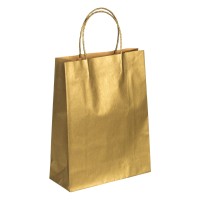 LOLA MIDI, paper bag, 120 g/m2, gold