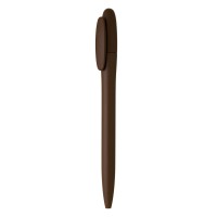 BAY, maxema plastic ball pen, brown