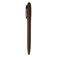 BAY, maxema plastic ball pen, brown