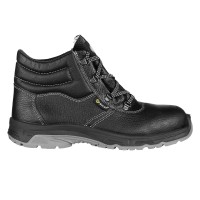 CONCRETE, high-cut safety shoes s3 src, black