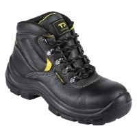 WARREN, high-cut safety shoes s3 fo src, black