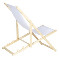 SIESTA, foldable chair, beige