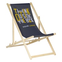 SIESTA, foldable chair, beige