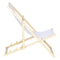 SIESTA, foldable chair, beige