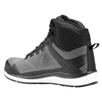SUPER SET BOOT GREY, high-cut safety shoes s1p src, dark gray