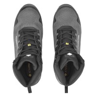 SUPER SET BOOT GREY, high-cut safety shoes s1p src, dark gray