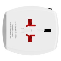 MUV USB AC 30PD, world travel multi-adapter 30w, white