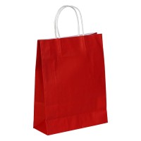 LEXA, paper bag, 110 g/m2, red