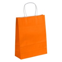LEXA, paper bag, 110 g/m2, orange