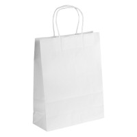 LEXA, paper bag, 110 g/m2, white
