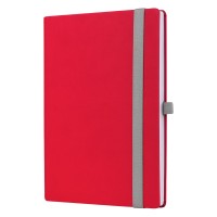 MONDO MAXI, b5 notebook, red