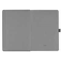 CODE BLACK, a5 notebook, gray