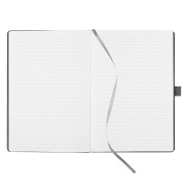 CODE BLACK, a5 notebook, gray