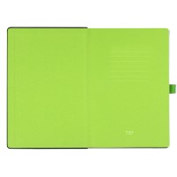 CODE BLACK, a5 notebook, kiwi