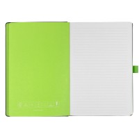 CODE BLACK, a5 notebook, kiwi