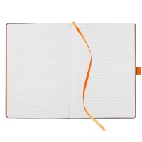 CODE BLACK, a5 notebook, orange