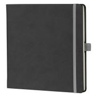 KUNST, notebook 17.4 x 17.4 cm, gray